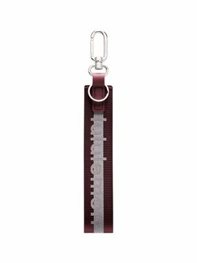 Lululemon Never Lost Keychain Reflective Effect Sold Out Color Burgundy